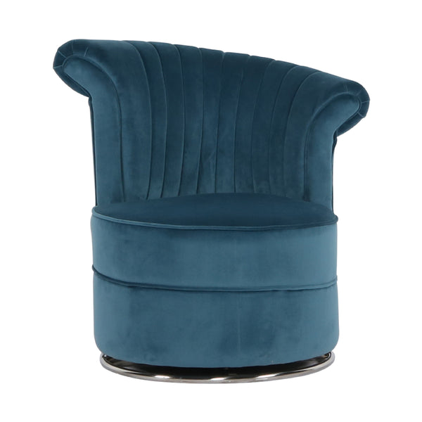 Mint Collection - Curved Back Chair - Teal