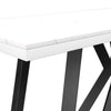 Mint Collection - Salerno Console Table - Matt White