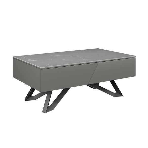 Mint Collection - Salerno Coffee Table - Matt Dark Grey