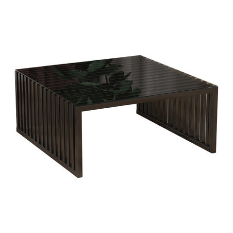 Mint Collection - Coffee Table - Black Glass