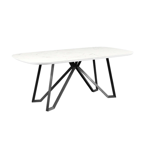 Mint Collection - Salerno 1.78m Dining Table - Matt White