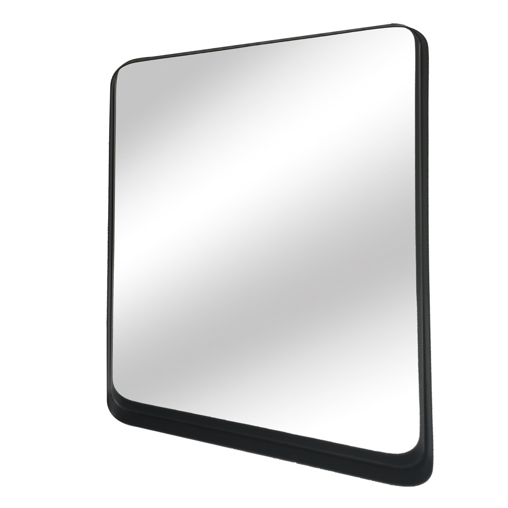 Mirror Collection Iron Framed Mirror Black - MIR36-B