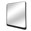Mirror Collection Iron Framed Mirror Black - MIR36-B