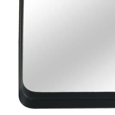 Mirror Collection Iron Framed Mirror Black - MIR36-B
