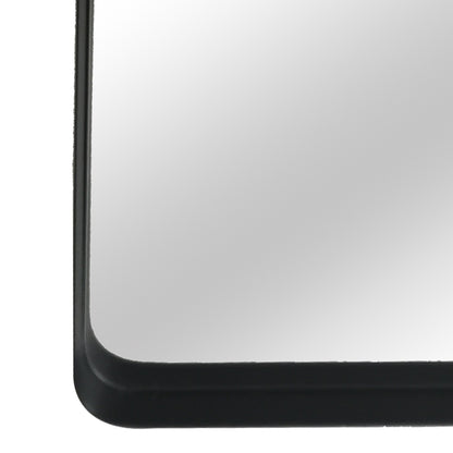 Mirror Collection Iron Framed Mirror Black - MIR36-B