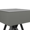 Mint Collection - Salerno Side Table - Matt Dark Grey