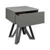 Mint Collection - Salerno Side Table - Matt Dark Grey