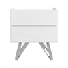 Mint Collection - Novara Side Table - Gloss White