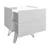 Mint Collection - Novara Side Table - Gloss White