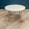 Large Marble & Steel Table (Showroom Clearance)
