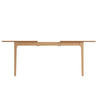 Rimini Oak Dining Table - 1.6m Extending