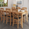 Rimini Oak Dining Table - 1.8m Fixed