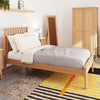 Rimini Oak Bed Frame - 3ft Single