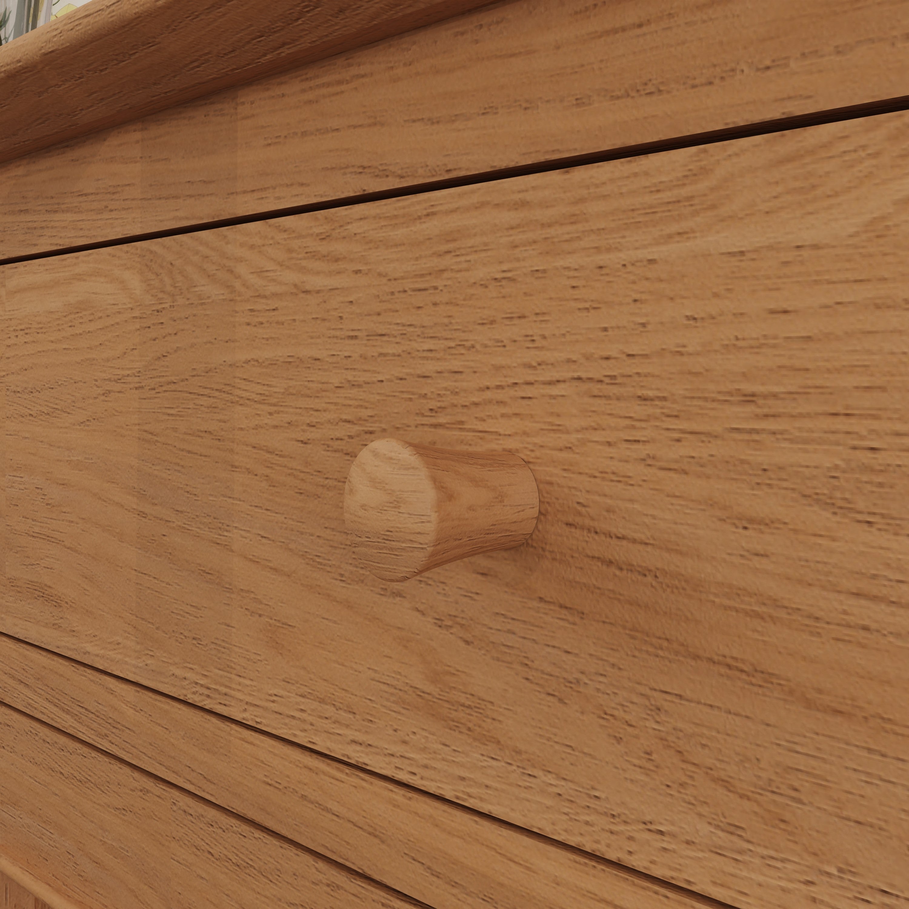 Rimini Oak Sideboard - 3 Door