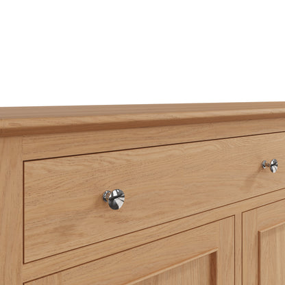 Rimini Oak Sideboard - 3 Door