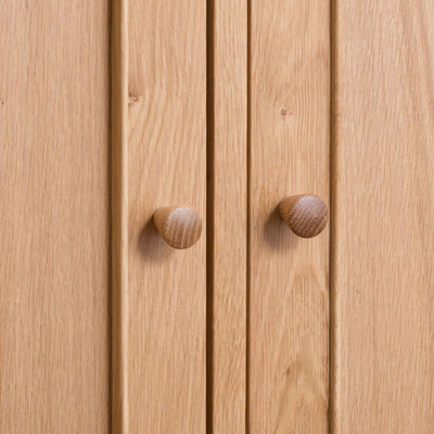Rimini Oak Sideboard - 3 Door