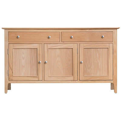 Rimini Oak Sideboard - 3 Door