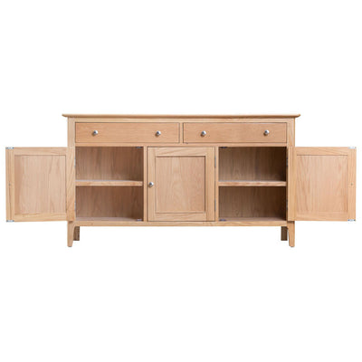 Rimini Oak Sideboard - 3 Door