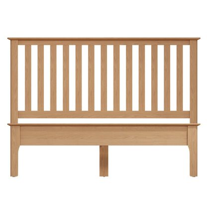 Rimini Oak Bed Frame - 4ft6 Double