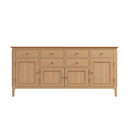 Rimini Oak Sideboard - 4 Door