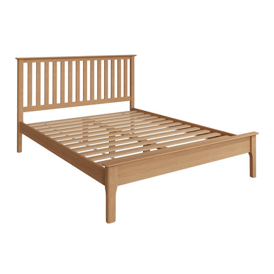 Rimini Oak Bed Frame - 6ft Super King Size
