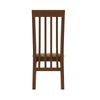 Rimini Oak Dining Chair - Slatted Back with Fabric Seat