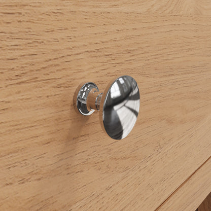 Rimini Oak Display Cabinet