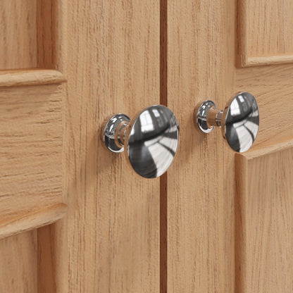Rimini Oak Wardrobe - Full Hanging
