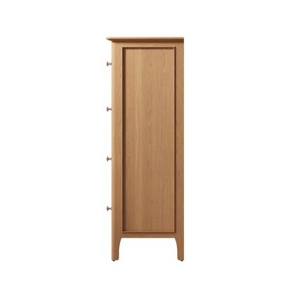 Rimini Oak Chest - Jumbo 2 Over 3 Drawer