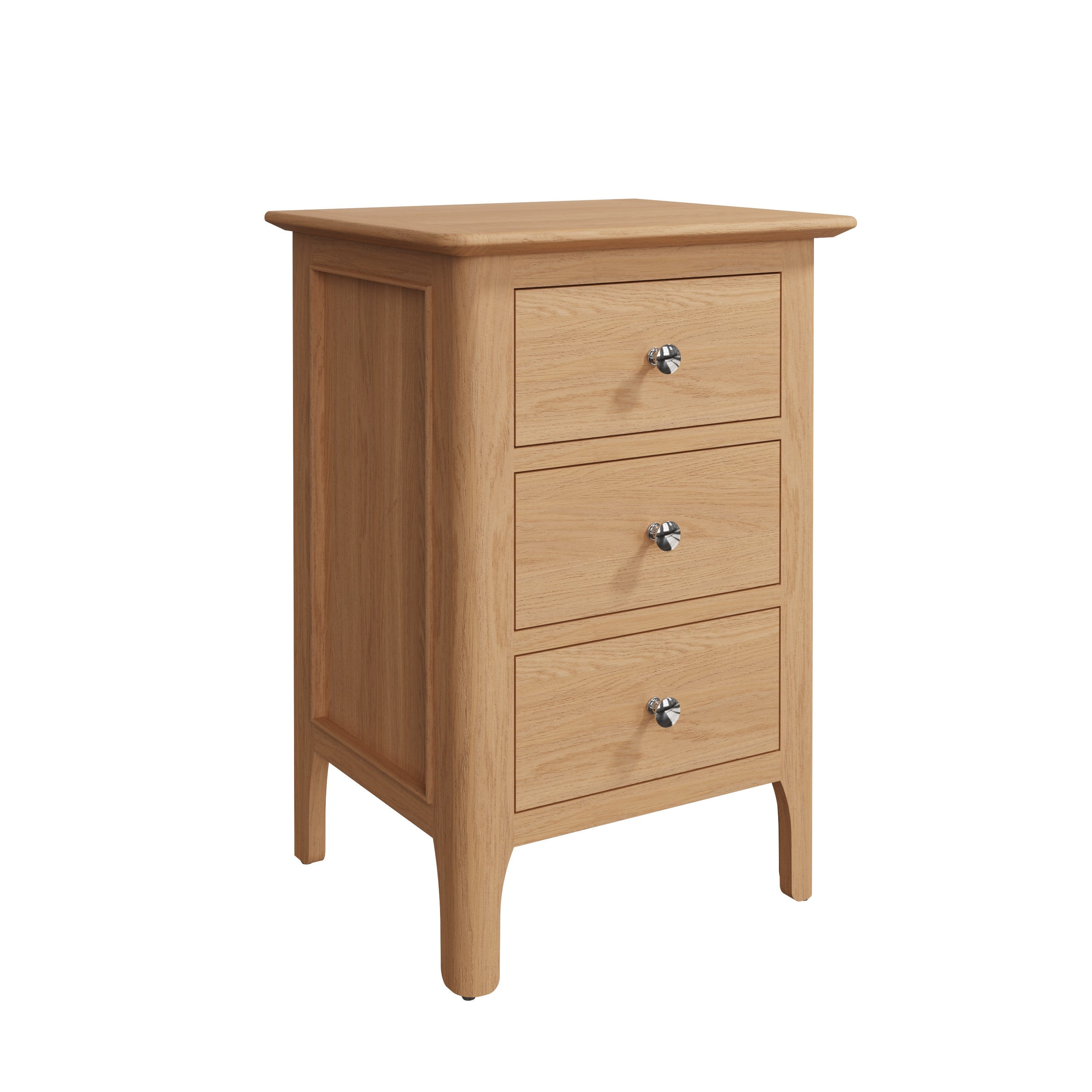 Rimini Oak Bedside - Large