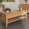 Rimini Oak Table - Large Coffee Table