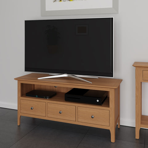 Rimini Oak TV Unit - Large