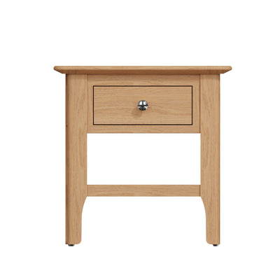 Rimini Oak Table - Lamp Table