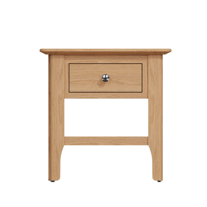 Rimini Oak Table - Lamp Table