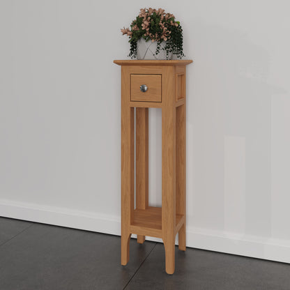 Rimini Oak Table - Plant Stand