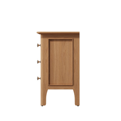 Rimini Oak Bedside - Small