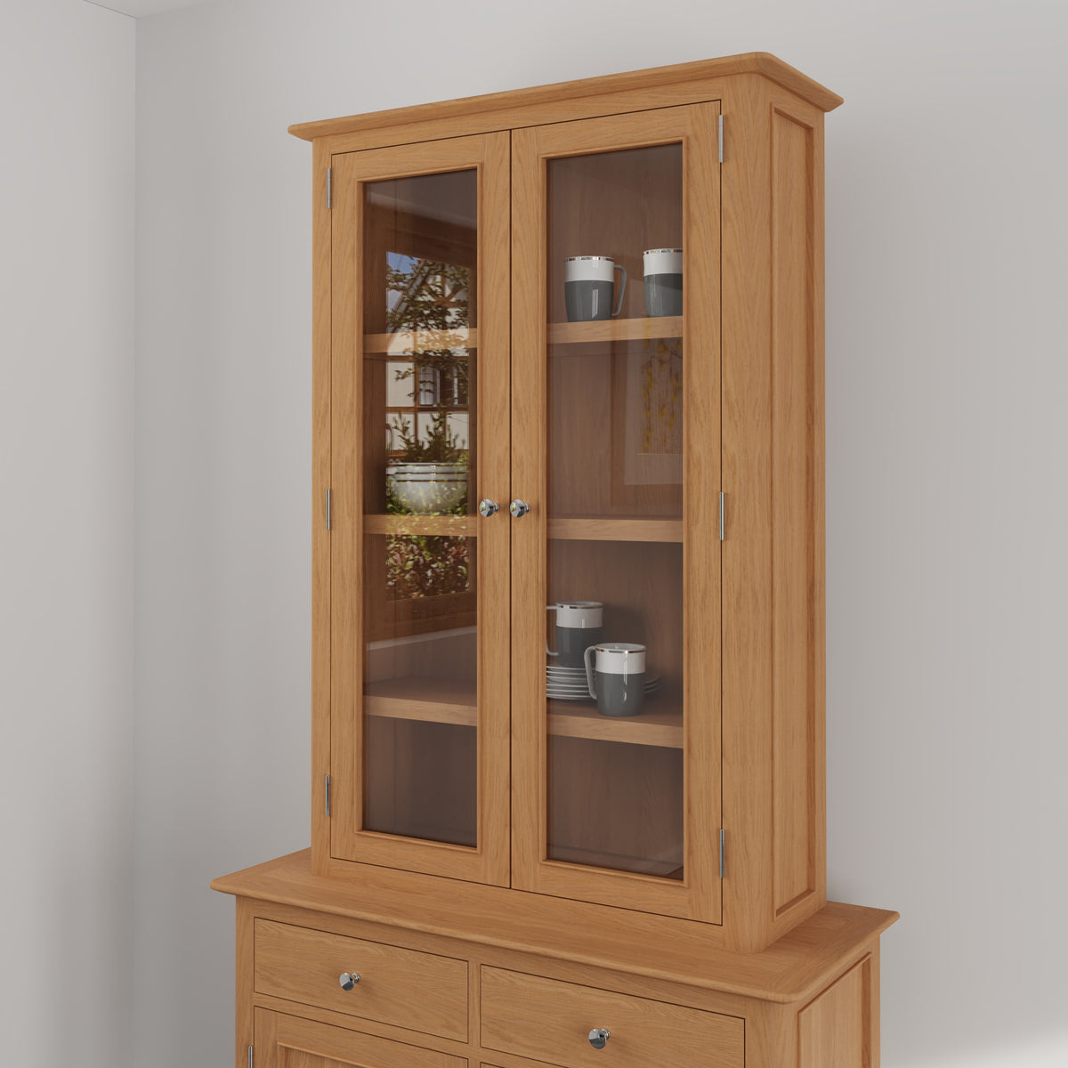 Rimini Oak Sideboard Top - Small Sideboard Top