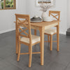 Rimini Oak Dining Table - Small Fixed Top