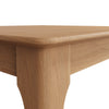 Rimini Oak Dining Table - Small Fixed Top