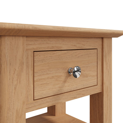 Rimini Oak Table - Side Table
