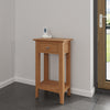 Rimini Oak Table - Telephone Table