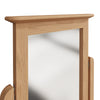 Rimini Oak Dressing Table Mirror
