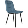 Orbit Dining Chair - Blue (Black Leg)