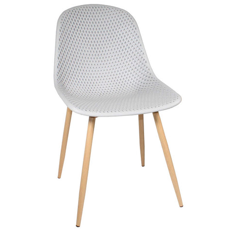 Portofino Dining Chair - Light Grey