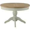 Portland Grand Round Butterfly Ext Table - Stone