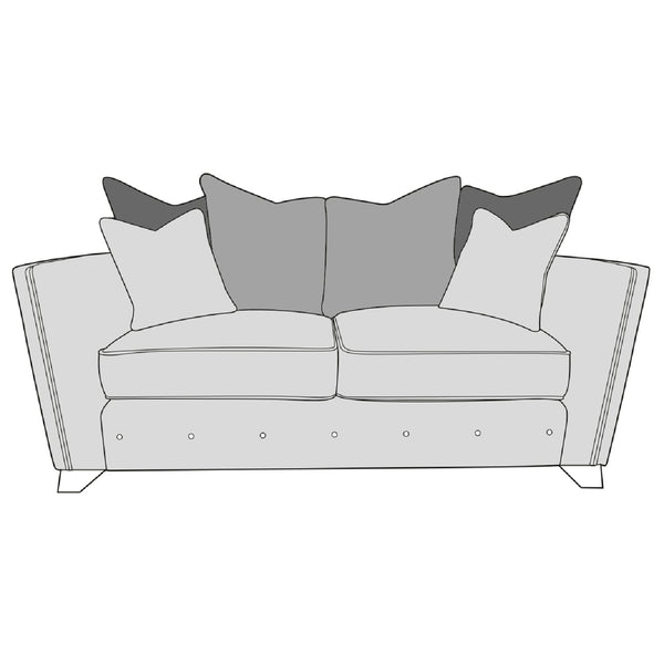 Pandora Sofa - 2 Seater (Pillow Back)