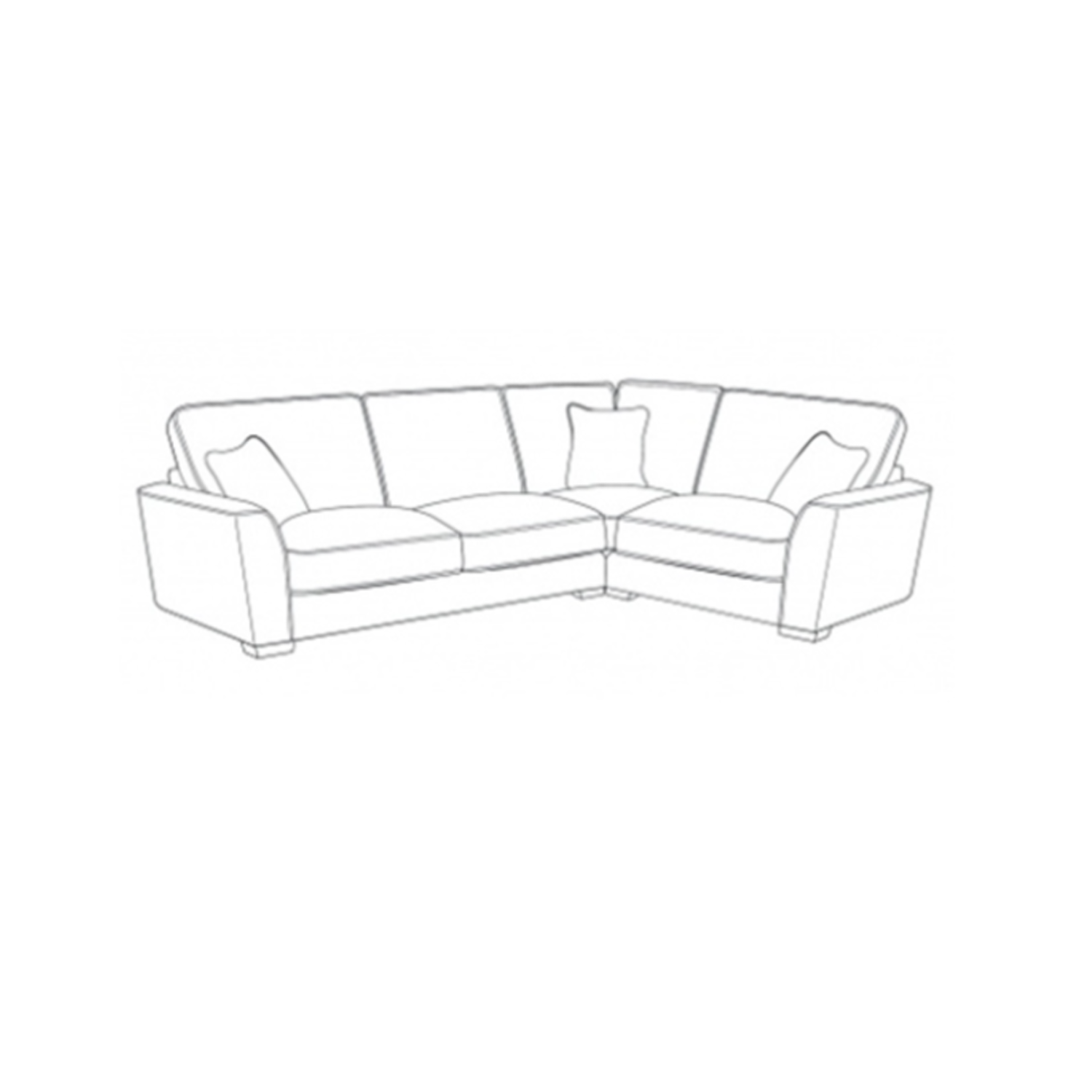 Fantasia Sofa - 2 Corner 1 (Standard Back)