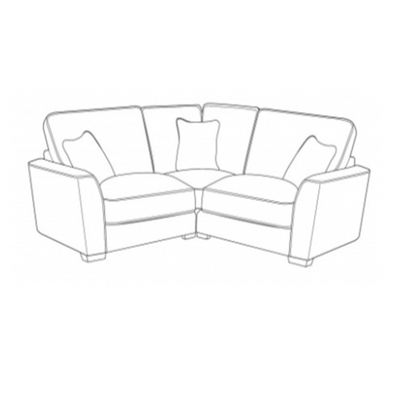 Fantasia Sofa - 1 Corner 1 (Standard Back)
