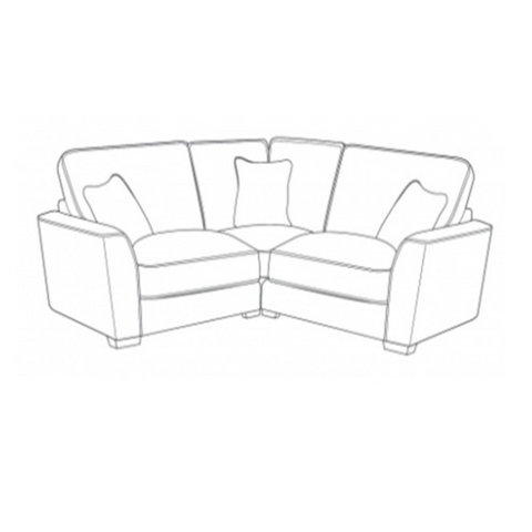 Fantasia Sofa - 1 Corner 1 (Standard Back)