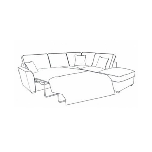 Fantasia Sofa - 2 Corner 1 Sofa Bed With Stool (Standard Back)
